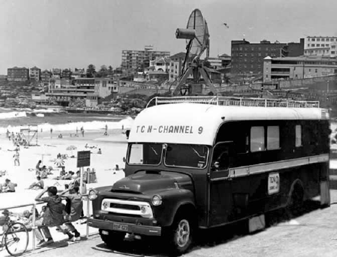 Channel 9's first outside broadcast