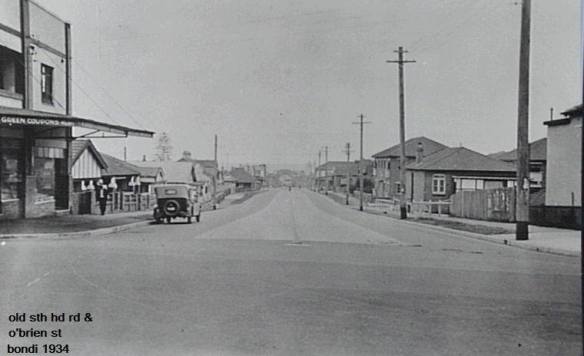 old south head and o'brien streets 1930's